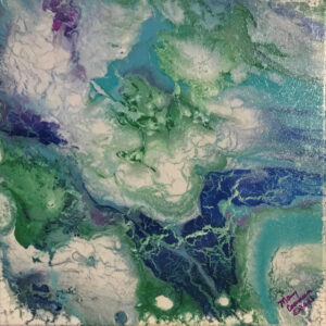 12x2 White-green-sky-blue-dark-blue